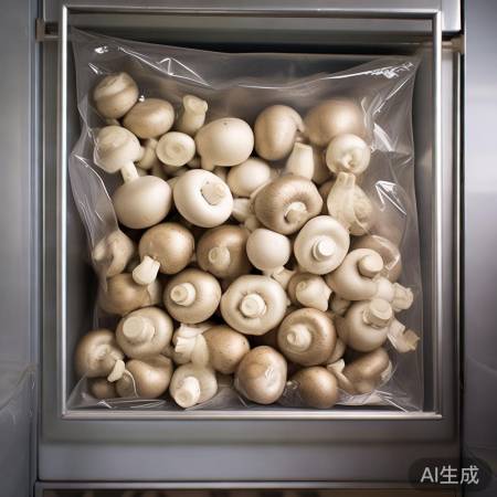 新鲜蘑菇冷藏保质3-5天