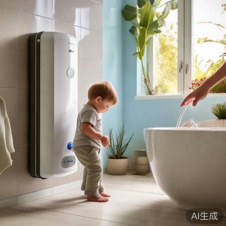 热水器安全放置，远离孩子触手。