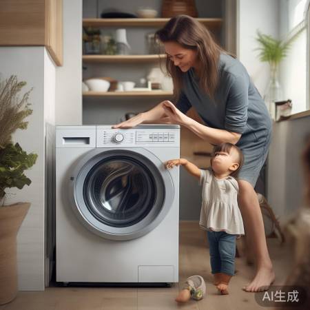 安全使用便携洗衣机