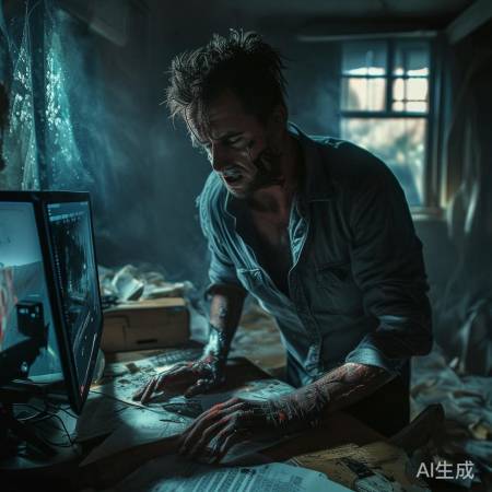 记者深入虎穴被打骨折