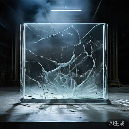 钢化玻璃耐高温，温差易裂