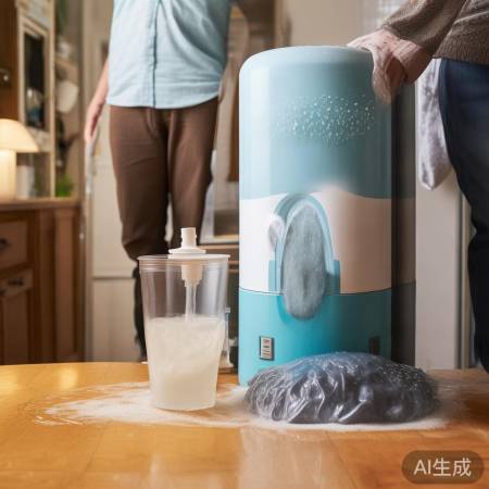 白醋去热水器水垢，简单易行。