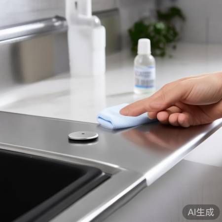 清洁温度传感器：干布+洗洁精