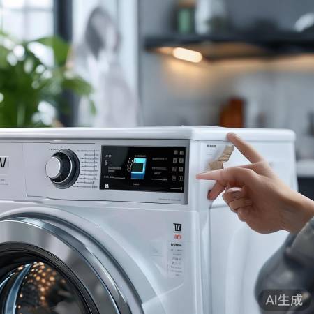 “按下开始，小米洗衣机智能启动