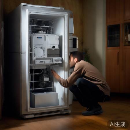 冰箱压缩机检查：听后盖嗡嗡声，