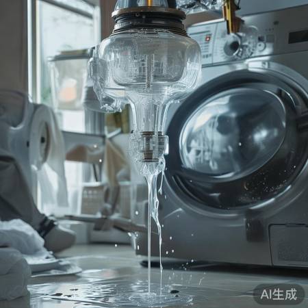 洗衣机阀故障需更换。