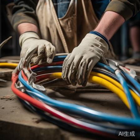 改装电源线：换三相线，红黄蓝接