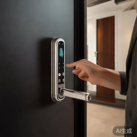 指纹锁开锁教程详解