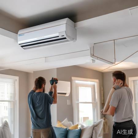 瑞安数码空调安装简便，快速无扰