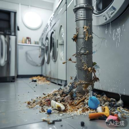 洗衣机排水管堵塞原因及解决步骤