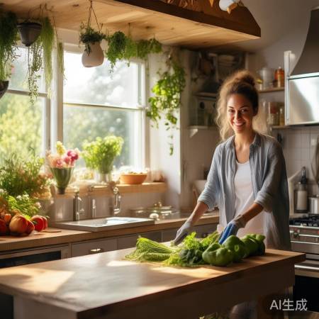厨房清洁，健康生活港湾