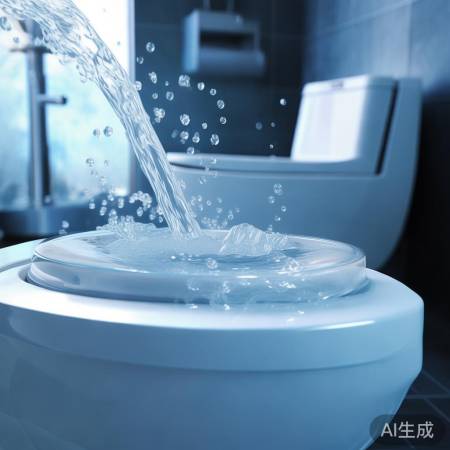 智能马桶挡板，卫生防菌新体验。
