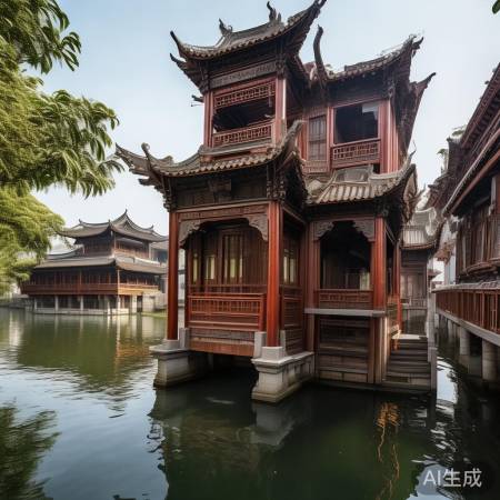 水上电梯：美轮美奂艺术品
