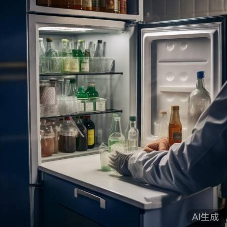 冰箱冲洗勿用酒精，易泄漏制冷剂