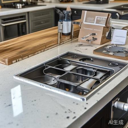 集成灶需自钻孔，厂家不提供服务