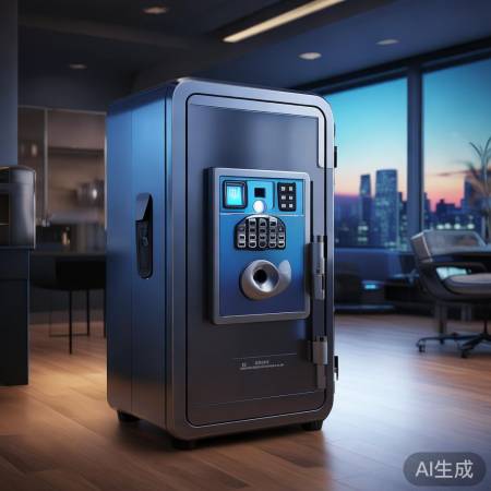 新型保险柜，多锁合一，安全便捷