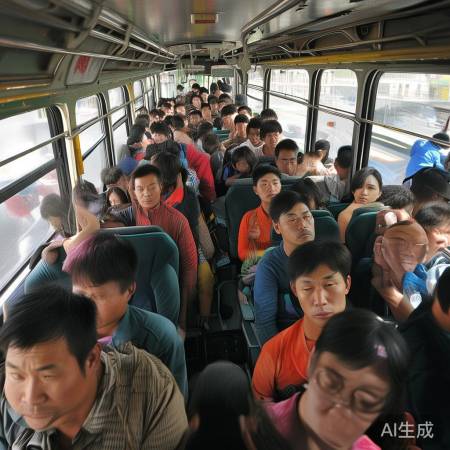 河北公交超员事件热议