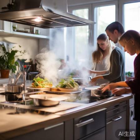 集成灶除油靠通风健康至上
