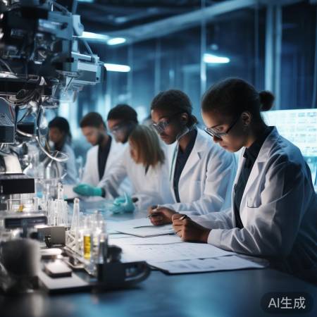 科研人员辛勤攻克难关