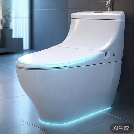 智能马桶盖，自动冲洗除臭，温暖