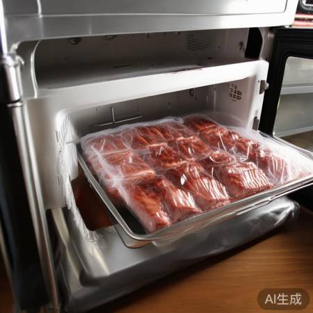微波炉加热排骨防火花