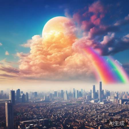 网友热议：武汉天空奇观