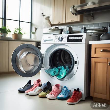 鞋子洗衣机洗法及注意