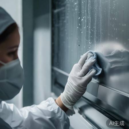 消毒柜外表面，湿布轻擦不留痕