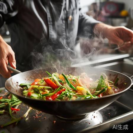 炒菜技巧：快狠准，食材多接触锅