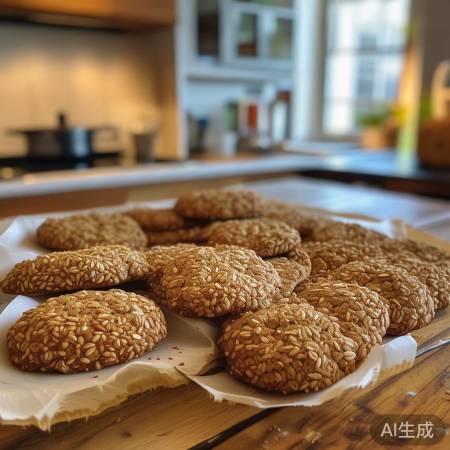 杂粮饼干，简单营养快做