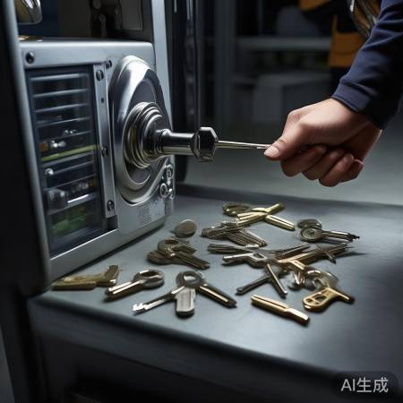 万能钥匙试电子锁