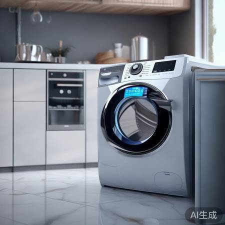 智能洗衣机，远程预约洗护新体验