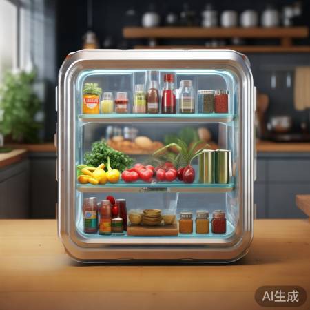 可调大小食材盒，厨房小白福音！