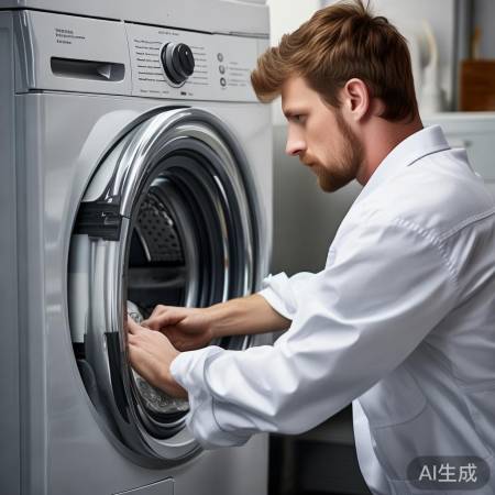 洗衣机漏水？换密封圈解决！
