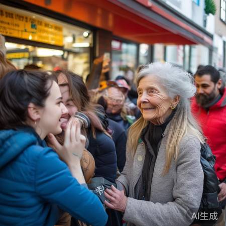 盒饭店排长队，免费盒饭暖人心