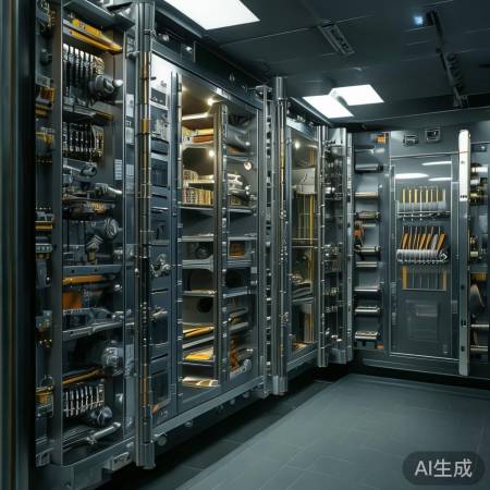 银行保险柜内部结构复杂