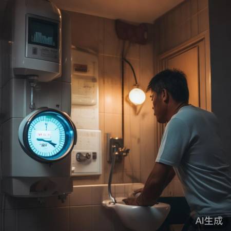 水压不稳致热水器报警，查水表调