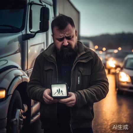 货车司机网上发帖引麻烦