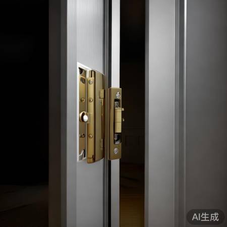 “观察缝隙，防盗门是否开启正常
